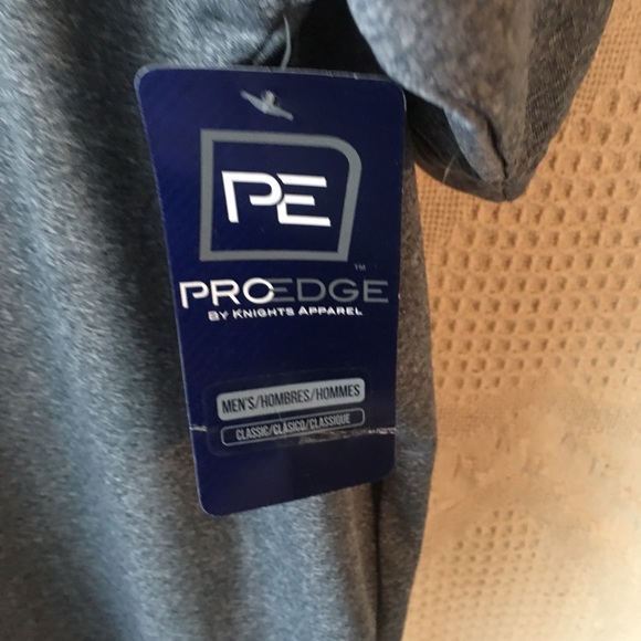 New Men’s ProEdge Michigan Polo Shirt Gray Sz 4XL - Picture 5 of 8
